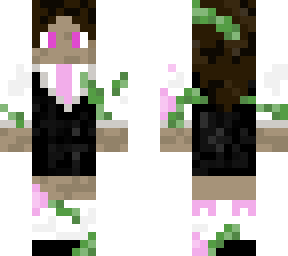 random suit with flowers