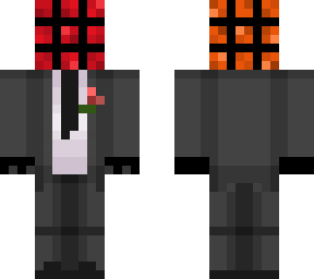 rubix cube with suit