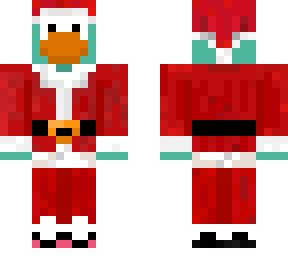 santa penguin + details