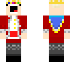 underpants man with technoblade skin