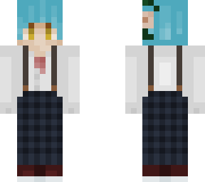blue haired guy