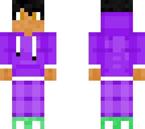 boy with a purple hoodie (slim)