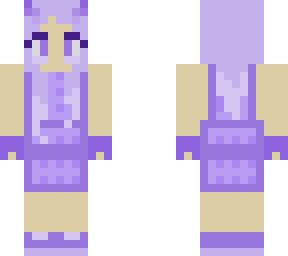 cute purple demon girl