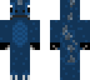 dino sad blue and grey
