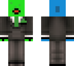 fish in a suit