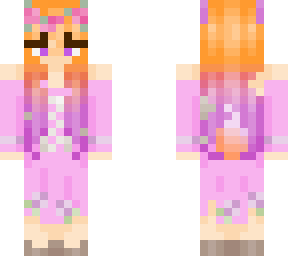 for amanda but with flower crown.<3