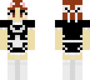 neko maid (the maid dress is not mine) i just added hair, iris colors and skin
