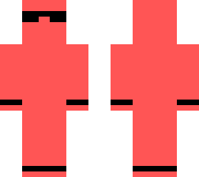 red guy with sunglasses