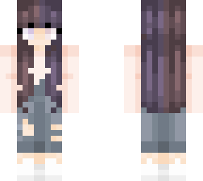 rose overalls (this is not my skin its for somebody made me to make it for them)
