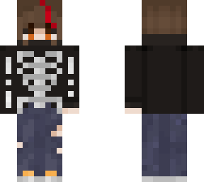 skeleton sweatshirt