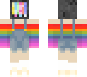 tv rainbow (radical0rainbows outfit)
