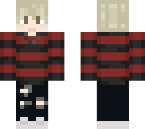 blonde emo homo