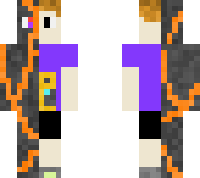 customnyan half human half magma creature