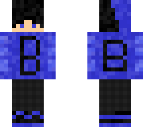 fixed black hoodie and blue hoodie