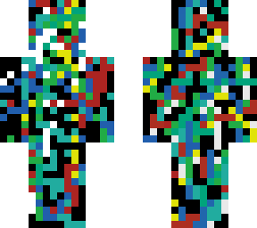 glitched man
