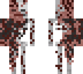 half skeleton man