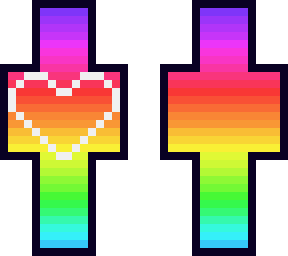 heart rainbow gradient