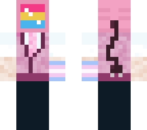 pink pan computer head
