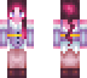reskin of pink village girl
