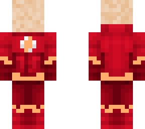 the flash suit with tan skin fixed