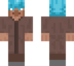 villager ssj blue