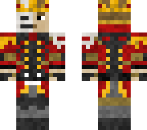 a battle ready king