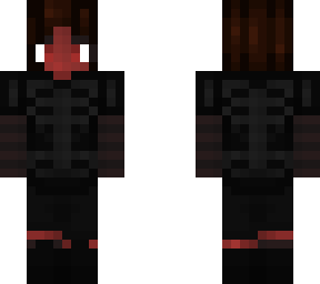 black skele long sleeve girl
