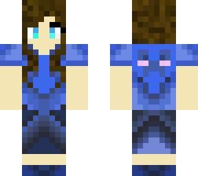blue girl