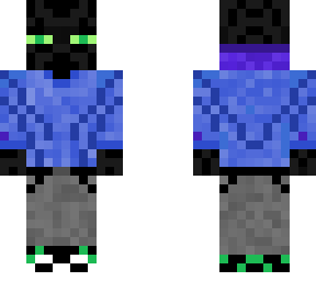 enderman whit hoodie