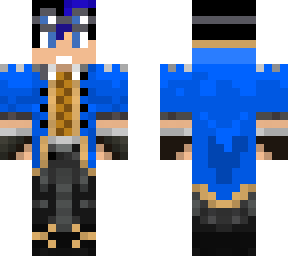 Inventor Blue | Minecraft Skin