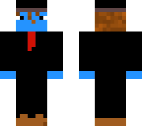 just  a blue man