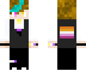 lebian nonbinary suit