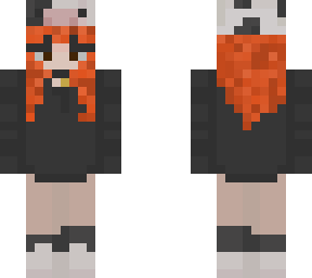 orqnge hair cow