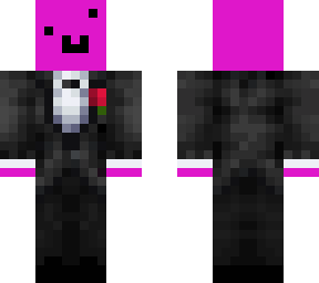 pink tuxedu guy