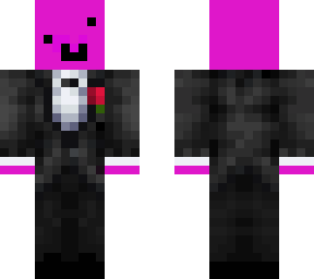 pink tuxedu guy