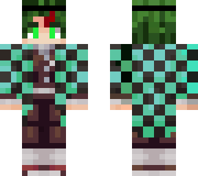 tanjiro green
