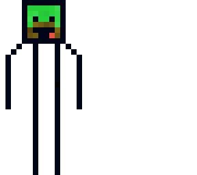 angry walking grass boi