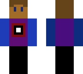 blue man