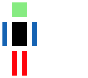 colerfull man
