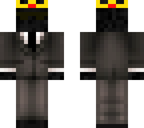 dark man in suit [with crown]