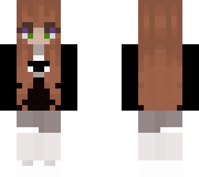 elf girl with headphones on