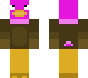 mc roze eenden skin