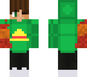 one piece with green skin boy