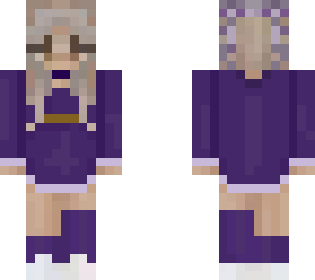 purple sweater