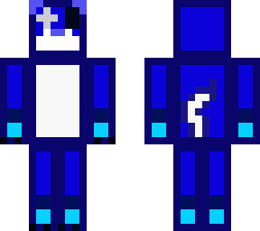 (first skin attempt) night sky wolf f.o.r