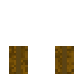 a pair of wooden legs