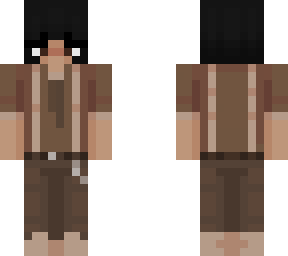 brown outfit