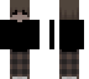 eboy brown shirt and black pants