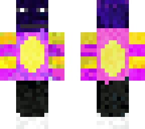 ender dragon yellow purple