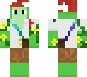 frog w/mushroom hat